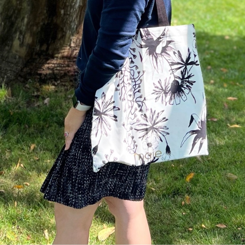 New Maje Cotton Tote Bag - Picture 5 of 5